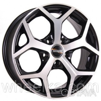 Диски литые R17 PCD5x108 на Ford, Land Rover, Volvo Techline TL721 BD ET50 DIA67. . фото 1