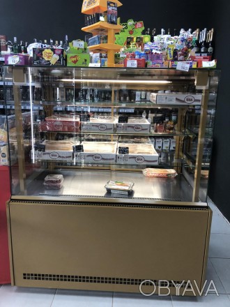 Холодильні вітрини КУБ б/в та нові