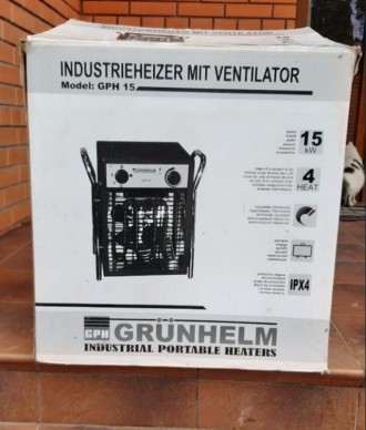 Продам промышленный нагреватель воздуха GPH15, мощность15кВт
Более детальные ха. . фото 3