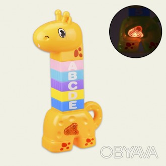 Развивающая игрушка "Жираф"- хороший подарок вашему малышу.
Игрушка выполнена из. . фото 1