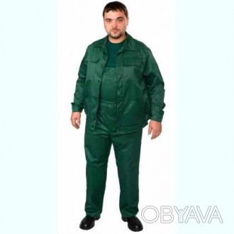 Костюм рабочий мужской зеленый