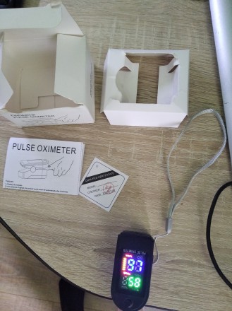 Пульсоксиметр JN OLEDFP измерение пульса и сатурацияи. Электронный пульсоксиметр. . фото 5