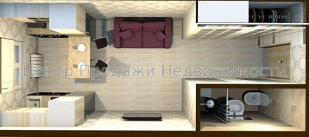  Центр Продажи Недвижимости продает 1 комнатную гостинку, в ЖК "Воробьёвы горы-3. Павловка. фото 3