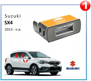 Штатный доводчик стекол для Suzuki SX4 2013-2021 (интерфейс стеклоподъемников). Харьков. фото 1 Штатный доводчик стекол для Suzuki SX4 2013-2021 (интерфейс стеклоподъемников). Харьков. фото 1