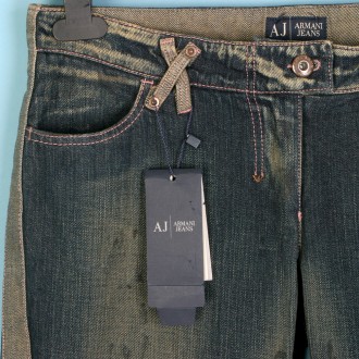 Armani Jeans (Italy). Женские джинсовые капри.
Сделаны в Румынии.
Талия - зани. . фото 8