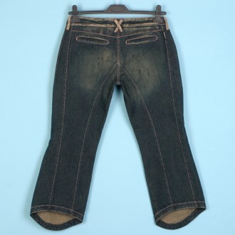 Armani Jeans (Italy). Женские джинсовые капри.
Сделаны в Румынии.
Талия - зани. . фото 3