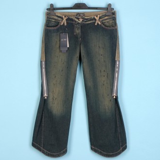 Armani Jeans (Italy). Женские джинсовые капри.
Сделаны в Румынии.
Талия - зани. . фото 2