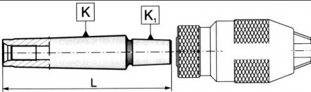 Оправка  (переходник) c конусом Морзе (КМ) для сверлильных патронов предназ. . фото 6