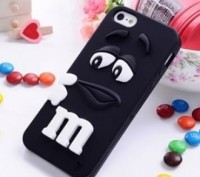 Силиконовый чехол M&M’s (эм-энд-эмс) Черный на iPhone 5/5S. Київ. фото 1 Силиконовый чехол M&M’s (эм-энд-эмс) Черный на iPhone 5/5S. Київ. фото 1