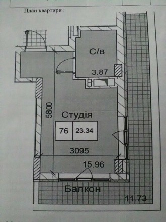 Продам смарт квартиру, расположенную в доме комфорт-класса. 
Цена ниже чем от с. Суворовский. фото 2