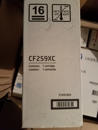 Новый оригинальный картридж HP 59X (CF259X) для принтера LJ Pro M304a, M428dw, M. . фото 5