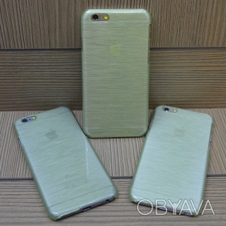 Чехол пластиковый Кристал Салатовый для Iphone 6&6s