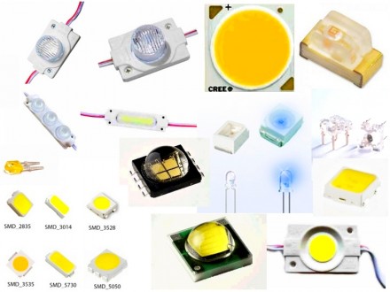 Светодиоды видимого спектра SMD со склада за наличный и безналичный расчет (с нд. . фото 5