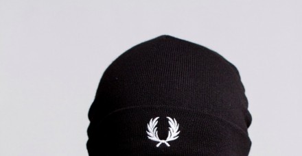 Шапка Fred Perry Black. Якимівка. фото 1 Шапка Fred Perry Black. Якимівка. фото 1