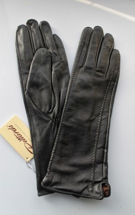 
 Женские теплые кожаные перчатки
Материал верха: лайковая натуральная кожа;
Мат. . фото 2