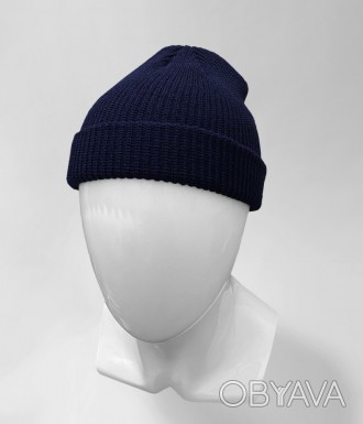 
 Описание:
**Стильная укороченная шапка Short Beanie Hat**
•Трендовая короткая . . фото 1