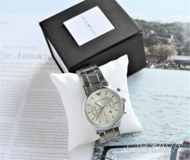 
 Стильные мужские часы - отличная идея для подарка!
Механизм: Кварцевый;
Матери. . фото 1