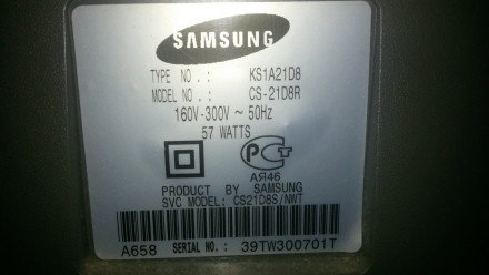 Продается телевизор Samsung CS-21D8R б/у
Состояние хорошее, работает и хорошо п. . фото 4