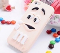 Силиконовый чехол M&M’s (эм-энд-эмс) Бежевый на iPhone 5/5S. Київ. фото 1 Силиконовый чехол M&M’s (эм-энд-эмс) Бежевый на iPhone 5/5S. Київ. фото 1