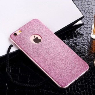 Cиликоновый чехол Блестки Розовые для iPhone 5&5s&5se. Київ. фото 1 Cиликоновый чехол Блестки Розовые для iPhone 5&5s&5se. Київ. фото 1