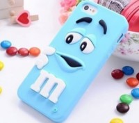 Силиконовый чехол M&M’s (эм-энд-эмс) Голубой на iPhone 5/5S. Київ. фото 1 Силиконовый чехол M&M’s (эм-энд-эмс) Голубой на iPhone 5/5S. Київ. фото 1