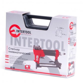 INTERTOOL — пневматический степлер под скобу, широко применяемый в мебельной про. . фото 6