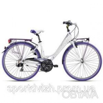 Велосипед Bottecchia TRK Alu Lady Rondine 21S 28" бело-фиолетовый
Более 100 лет . . фото 1