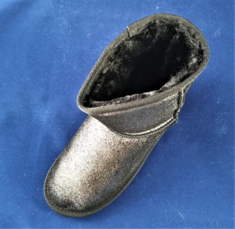 Зимние угги термо сапоги на меху. Комбинированный верх из неопрена и алькантары.. . фото 10