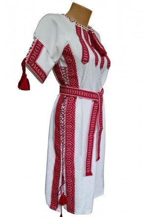 
Платье шнуровка, подросток - тканая нашивка
размер "Украинский" 40-44
Рукав - к. . фото 3