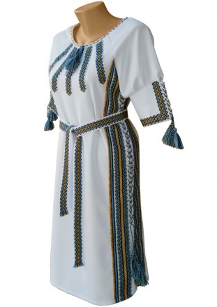 
Платье шнуровка, подросток - тканая нашивка
размер "Украинский" 40-44
Рукав - к. . фото 4
