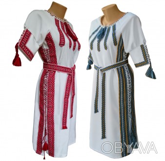 
Платье шнуровка, подросток - тканая нашивка
размер "Украинский" 40-44
Рукав - к. . фото 1