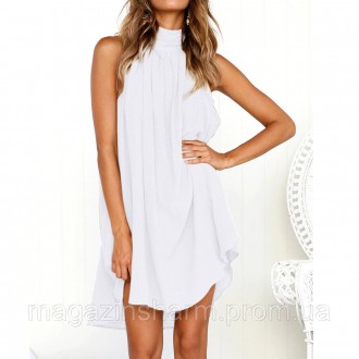 
	Шикарное летнее платье белое. Идеально подойдет платье для лета, будет уместно. . фото 2