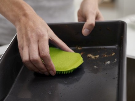 
Щетка Joseph Joseph CleanTech для мытья со скребком и губка не царапают посуду.. . фото 6