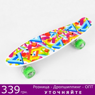 Пенни борд, скейт, Best Board - Penny Board колеса светятся

Розничную цену ут. . фото 2