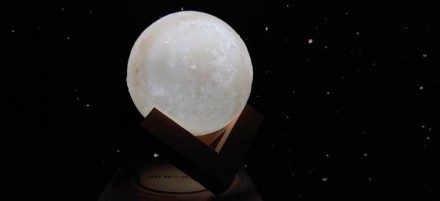 3D СВЕТИЛЬНИКИ - НОЧНИКИ  Луна станут отличным дополнением любого интерьера и ве. . фото 3