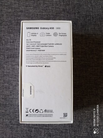 Samsung Galaxy A50 состояние нового, без проблем, практически в пользовании не б. . фото 9