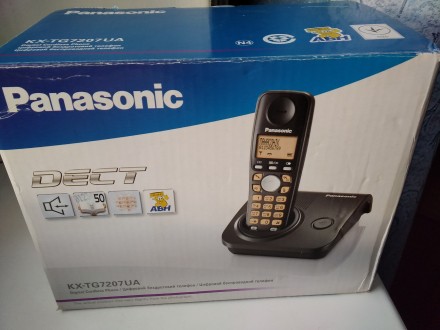 Телефоны Panasonic в хорошем рабочем состоянии:
- KX-TG1401UA в полной комплект. . фото 2