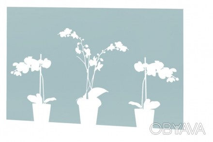 Самоклеющаяся пленка с цветочным мотивом, в заводской упаковке, Орхидея, глянец,. . фото 1