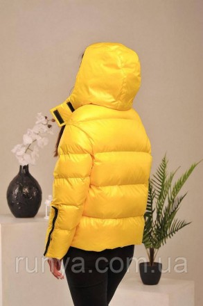 Куртка подростковая для девочки демисезон «Камилла». Материал: плащевка «Глория». . фото 6