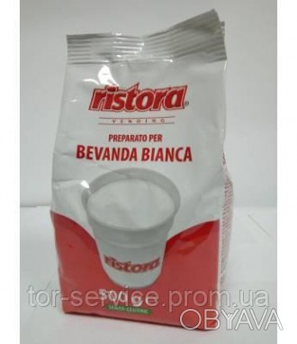 Сухие сливки Ristora Bevanda Bianca Eco – высококачественный растворимый порошок. . фото 1