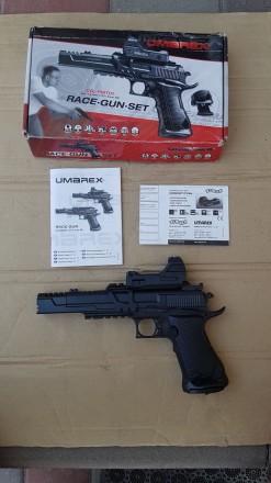 Продам  пневмат Umarex Ract Gun Blowback + Коліматор
Прис стрільбі рухається за. . фото 2