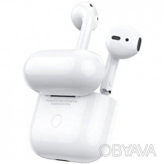 Беспроводная гарнитура Hoco ES46 Cool Pro AirPods Mini White
 
Они же - Наушники. . фото 1