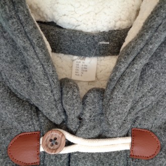 H&M (Швеция). Детское демисезонное пальто-дафлкот для малыша.
Цена на сайте. . фото 8