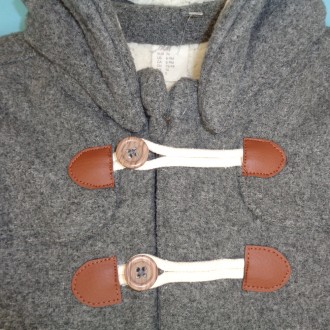 H&M (Швеция). Детское демисезонное пальто-дафлкот для малыша.
Цена на сайте. . фото 7