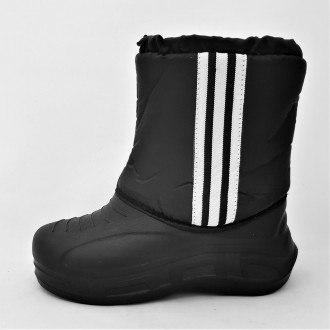 Женские Сапоги в Стиле ADIDAS Зимние Пенка Дутики на Меху Черные Адидас (размеры. Черноморск. фото 1 Женские Сапоги в Стиле ADIDAS Зимние Пенка Дутики на Меху Черные Адидас (размеры. Черноморск. фото 1