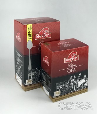 Чай крупнолистовой чорний чай плантації Мервин OPA 250 г - цейлонський чорний ча. . фото 1