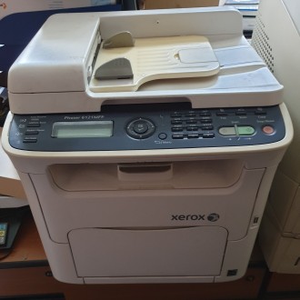 МФУ Xerox 6121 MFP/N лазерный цветной, практически новый, требует заправки синег. . фото 3