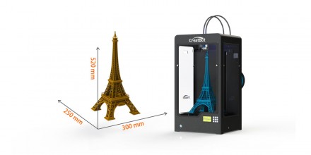 Описание
Б.у. состояние нового
3Д принтер CreatBot DX Plus это новейший 3D при. . фото 9