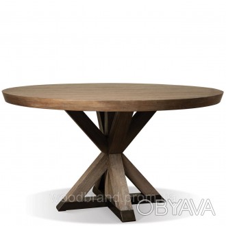 Матеріал: натуральне дерево. Сучасний дизайнерський стіл приваблює своєю оригіна. . фото 1