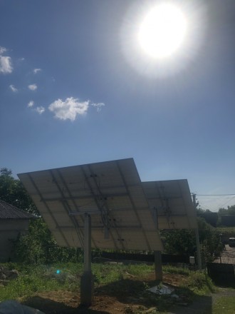 Монтажа двосторонніх трекерних електростанції. . фото 2 Монтаж під ключ сонячних двосторонніх трекерних електростанції. Хороший вибір, г. . фото 2